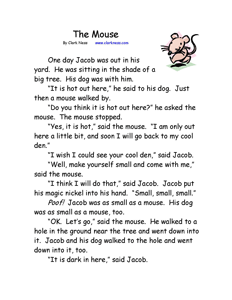 Free Stories for the Beginning Reader